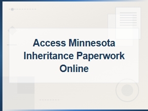 Minnesota Inheritance Paperwork Checklist for Executors